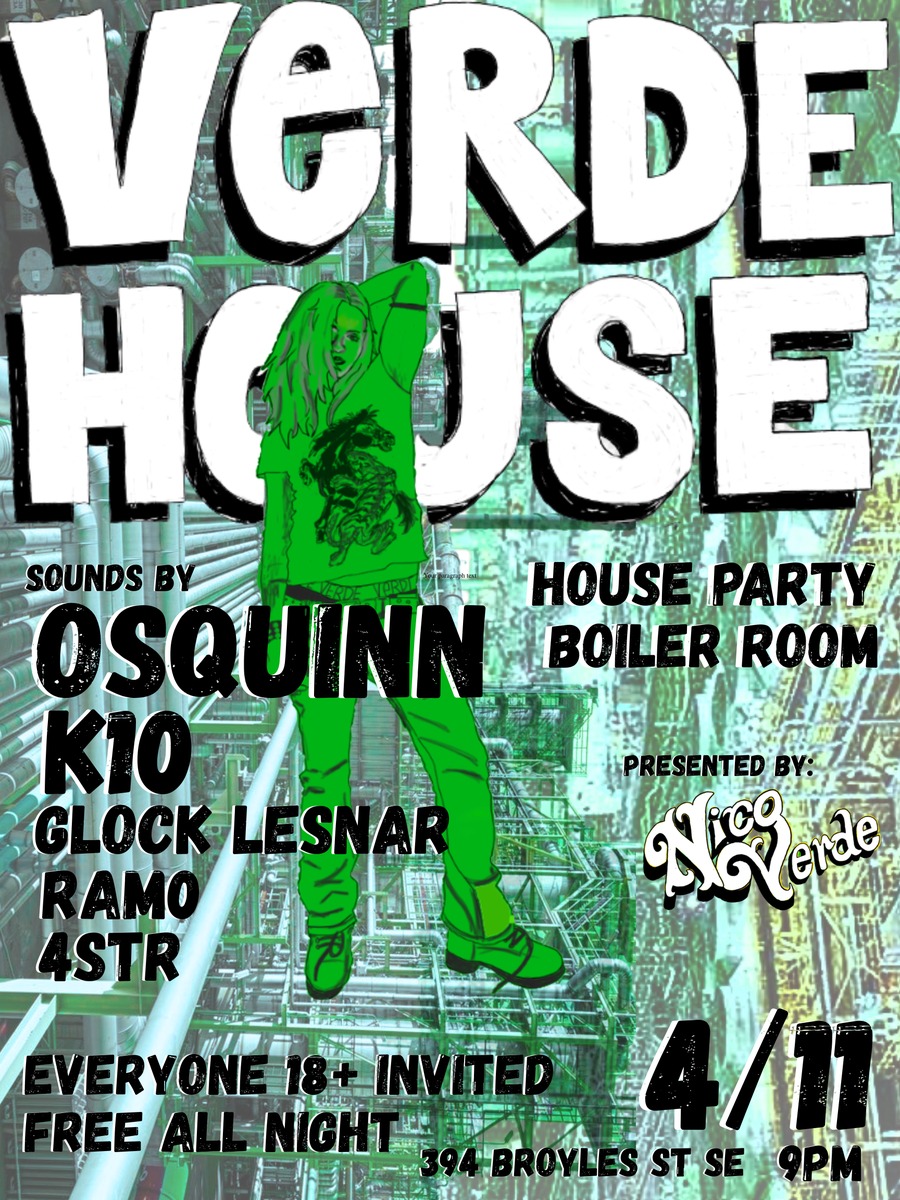 Verde House flyer